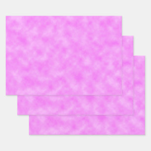 Hoja De Papel De Regalo Diseño de arte abstracto de nubes creadas púrpura 
