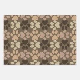 Hoja De Papel De Regalo Diseño de impresión de hoja