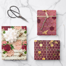 Diseño de la serie Bee de Borgoña Dos