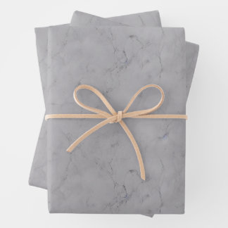 Hoja De Papel De Regalo Diseño de mármol blanco real - único en blanco