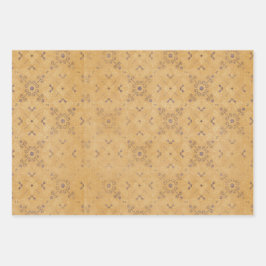 Hoja De Papel De Regalo Diseño de vintage