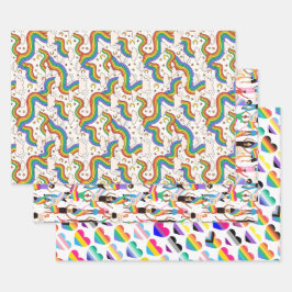 Hoja De Papel De Regalo Diseño LGBTQ+ de árbol