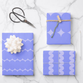 Hoja De Papel De Regalo Diseños de patrones de vincapervinca