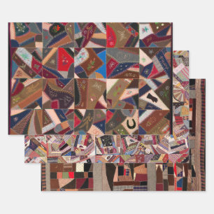 Hoja De Papel De Regalo Diseños de tejidos locos