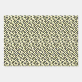 Hoja De Papel De Regalo diseños geométricos en tonos pastel