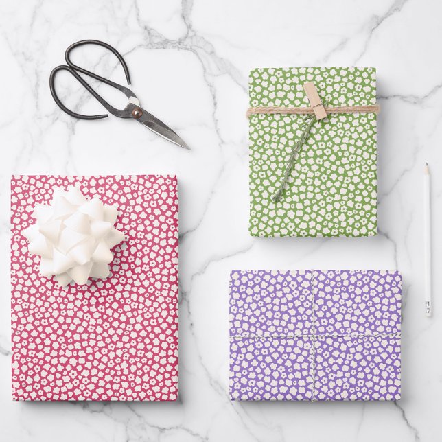 Hoja De Papel De Regalo Ditsy Flower Meadow (Subido por el creador)