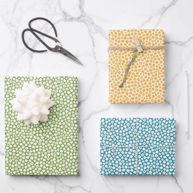 Hoja De Papel De Regalo Ditsy Flower Meadow (Subido por el creador)