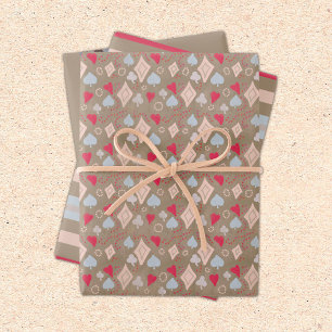 Hoja De Papel De Regalo Diversión El día de San Valentín Variedad