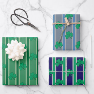 Hoja De Papel De Regalo Diversión y fantasía Shamrock