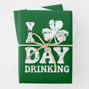Hoja De Papel De Regalo Diviértete en la fiesta del día de San Patricio Be