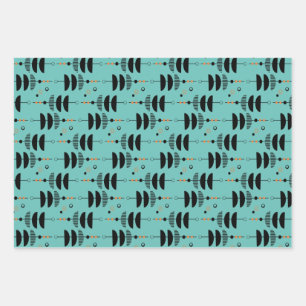 Hoja De Papel De Regalo DIY - COLOR PERSONALIZADO - Moderno a mediados del