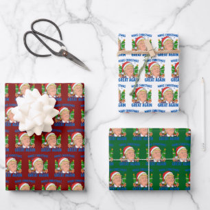 Hoja De Papel De Regalo Donald Trump