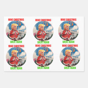 HOJA DE PAPEL DE REGALO DONALD TRUMP - PERIÓDICO DE RAPAS