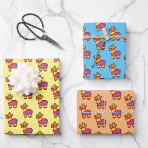 Hoja De Papel De Regalo ¡Donkey Pinata!