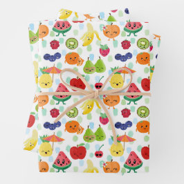 Hoja De Papel De Regalo Dos tti Frutti Cutie Fruit 2 Fiesta de cumpleaños