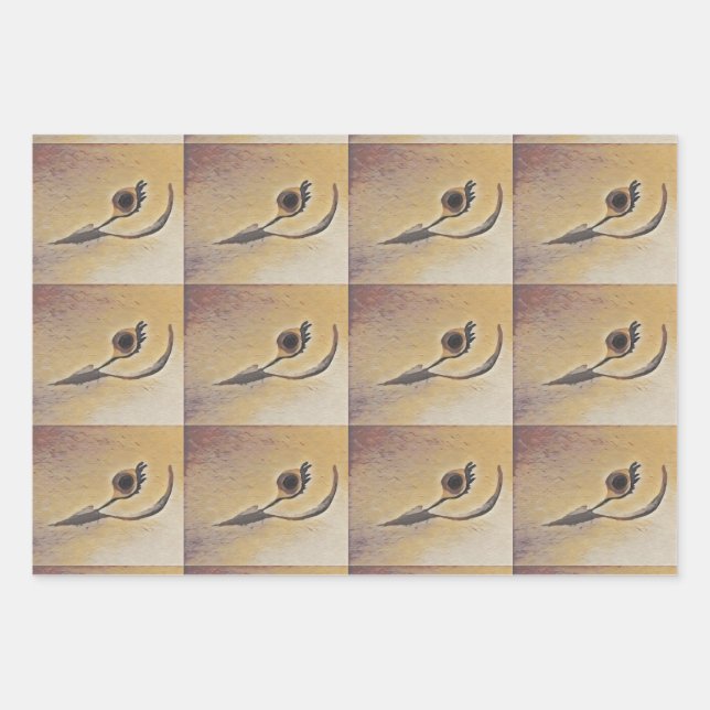 Hoja De Papel De Regalo Dove Love (Anverso)