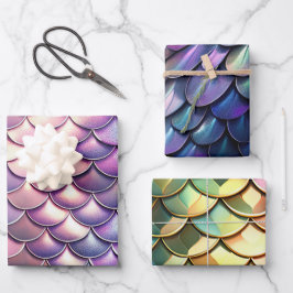 Hoja De Papel De Regalo Dragon Scales