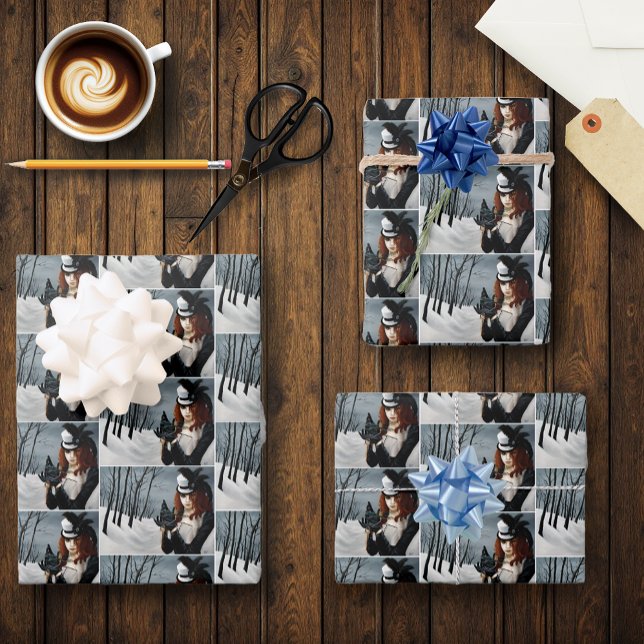 Hoja De Papel De Regalo Dragonfly de Steampunk Victorian (Subido por el creador)