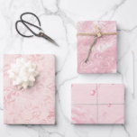 Hoja De Papel De Regalo ducha de novia con perlas de color rosa rosa<br><div class="desc">ducha de novia con perlas de color rosa rosa</div>