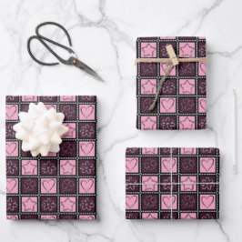 Hoja De Papel De Regalo Dulce Romance