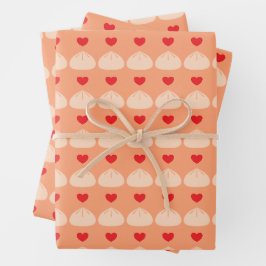 Hoja De Papel De Regalo Dumpling Love Cantaloupe Wraping Paper
