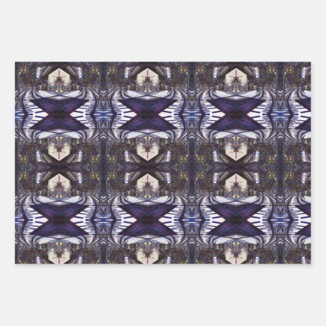 Hoja De Papel De Regalo Dustar el piano (Anverso)