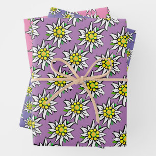 Hoja De Papel De Regalo Edelweiss pura