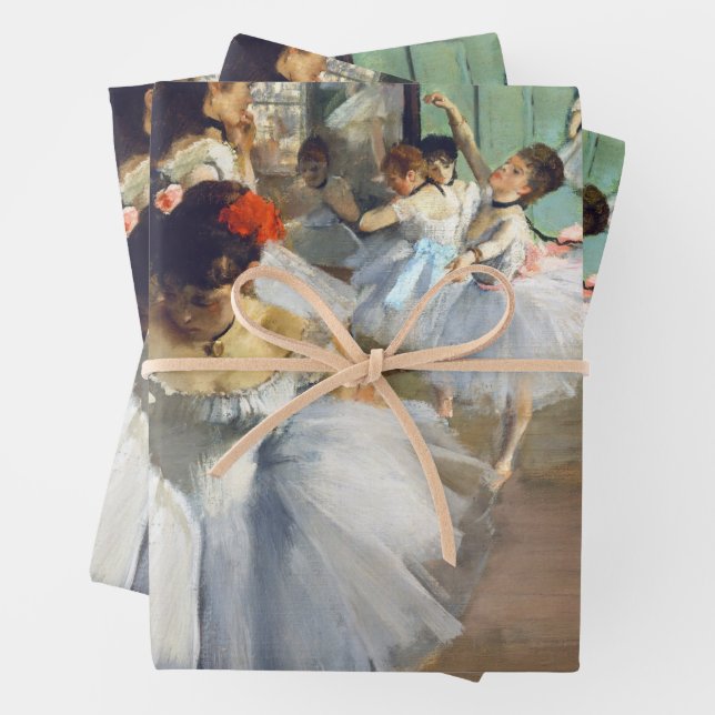 Hoja De Papel De Regalo Edgar Degas - La clase de danza (In situ)