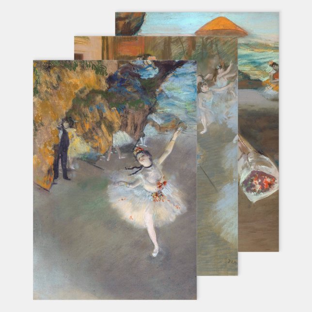 Hoja De Papel De Regalo Edgar Degas - Selección de bailarines (Subido por el creador)