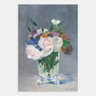Hoja De Papel De Regalo Edouard Manet - Flores en una bolsa de cristal