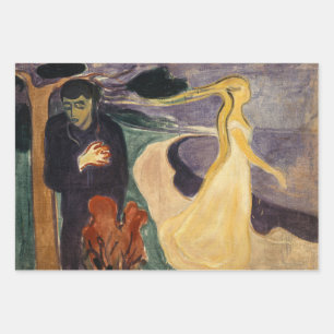 Hoja De Papel De Regalo Edvard Munch - Separación