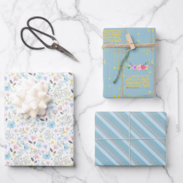 Hoja De Papel De Regalo Eid floral
