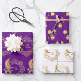 Hoja De Papel De Regalo Eid mubarak fanoos