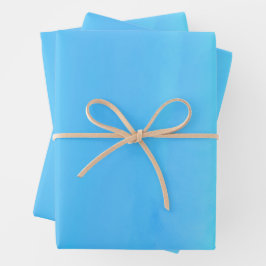Hoja De Papel De Regalo El azul como el arte abstracto del cielo