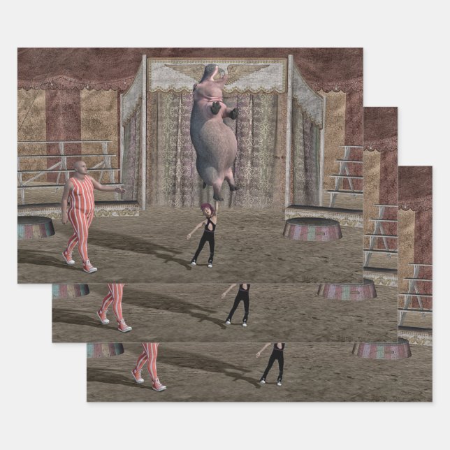 Hoja De Papel De Regalo El Chica Más Fuerte Del Mundo (Set)