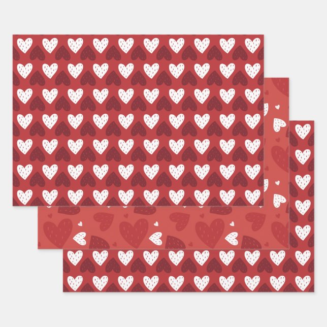 Hoja De Papel De Regalo El día de San Valentín (Set)