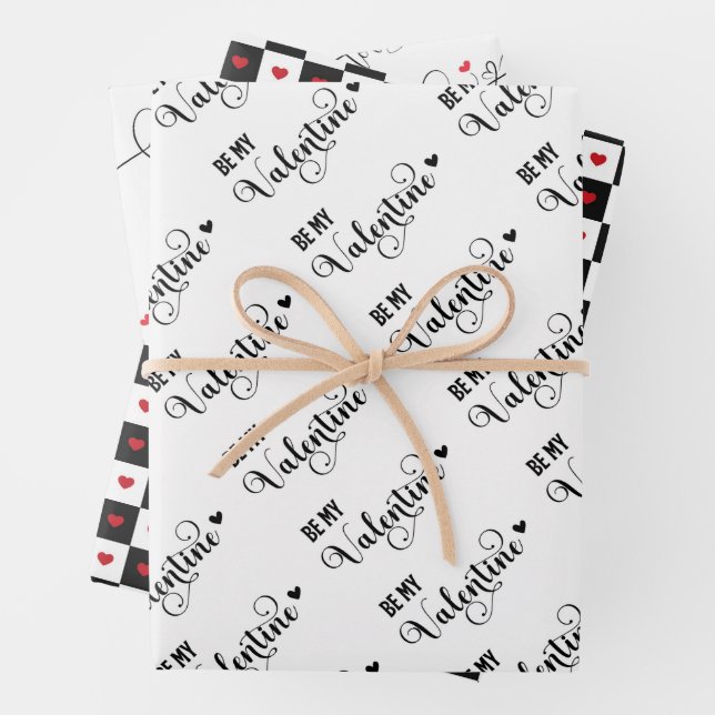 Hoja De Papel De Regalo El día de San Valentín (In situ)