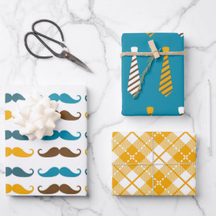 Hoja De Papel De Regalo El Día del Padre, el juego de papá de calor