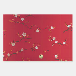 Hoja De Papel De Regalo El emperador de Año Nuevo Festivo