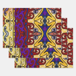 Hoja De Papel De Regalo El Gorra de Jester