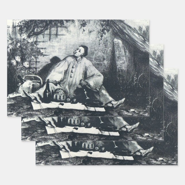 Hoja De Papel De Regalo El repasado de Pierrot (Set)