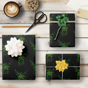 Hoja De Papel De Regalo El rostro del hombre verde deja negro