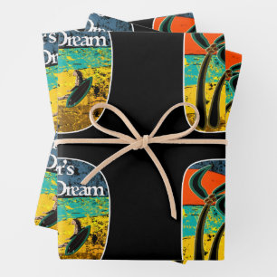 Hoja De Papel De Regalo El sueño de un surfista