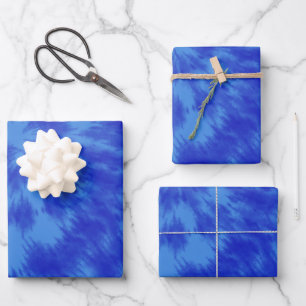 Hoja De Papel De Regalo El tinte de los neumáticos en azul