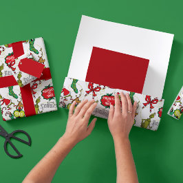 Hoja De Papel De Regalo El trazo travieso o agradable