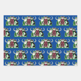 Hoja De Papel De Regalo ¡El trío perfecto!