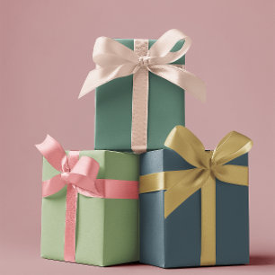 Hoja De Papel De Regalo Elegancia silenciada - Conjunto sólido 2
