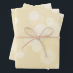Hoja De Papel De Regalo Elegante Boda del patrón de la Bokeh de Oro<br><div class="desc">La entrega de regalos bodas en un falso patrón oro hace una presentación impresionante. Ideal para recién casados,  duchas de novias,  duchas de bodas,  casas nuevas,  duchas de compromiso y más.</div>