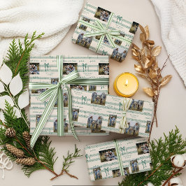 Hoja De Papel De Regalo Elegante Collage de fotos de música divertida Fa L