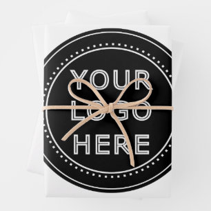 Hoja De Papel De Regalo Elegante, contemporáneo, refinado y personalizable